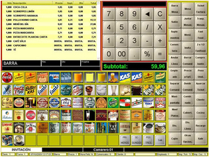 BDP-NET Hostelería. Maxi-pantalla