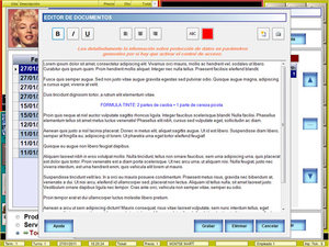 BDP-NET Peluquería y Estética. Editor de documentos
