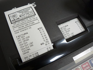 SAM4S, ER-940 Detalle ticket y cinta control